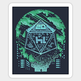 The D20 Cometh Sticker